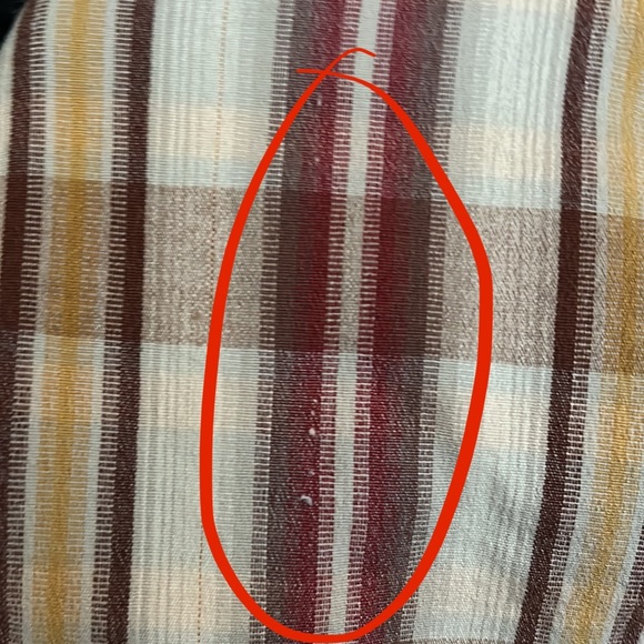 HARLEY DAVIDSON Button Up Sleeveless Red/Brown Plaid Shirt Women's Size L - Picture 9 of 10